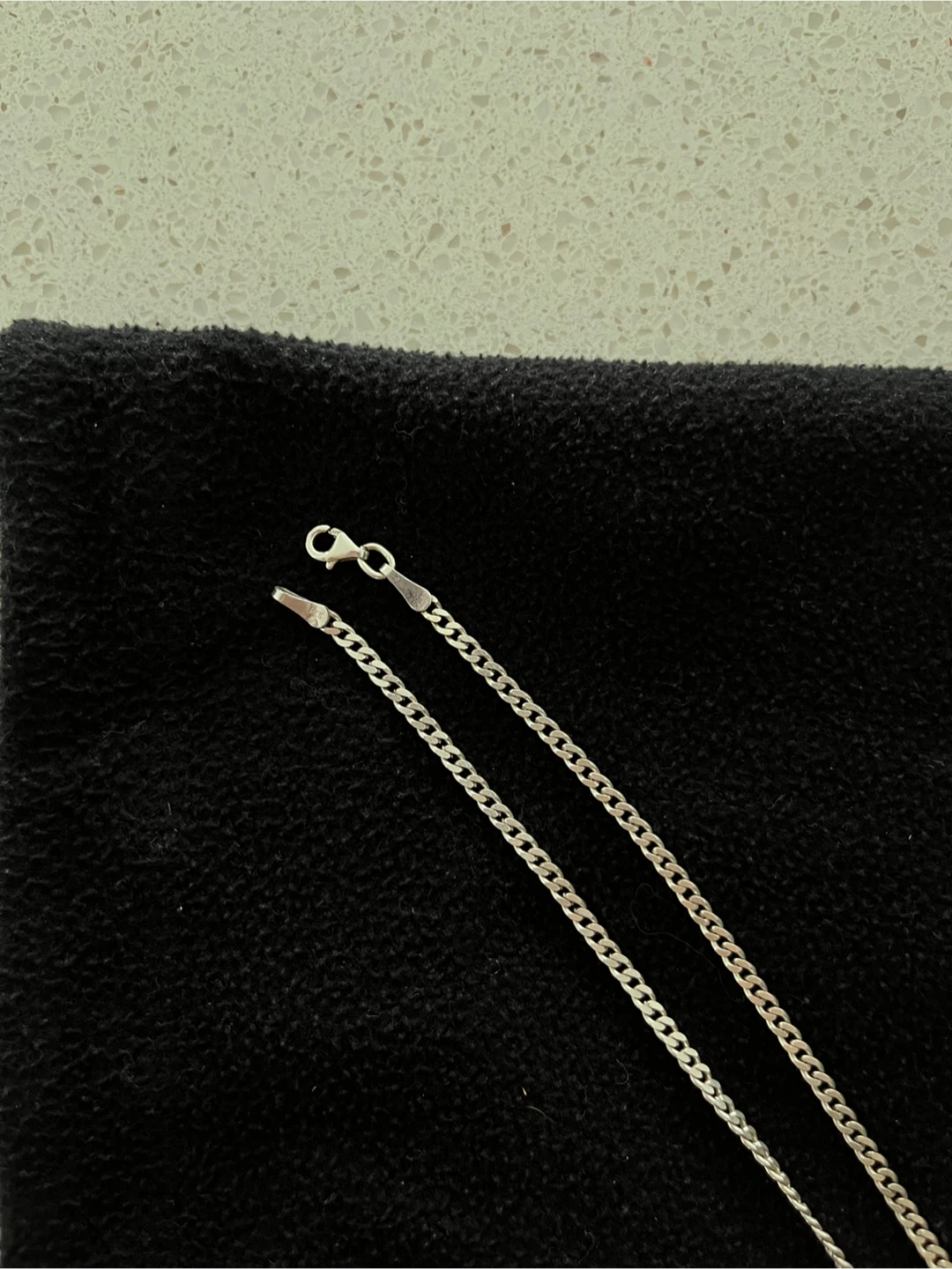 925 Silver Curb Chain Necklace - photo 4