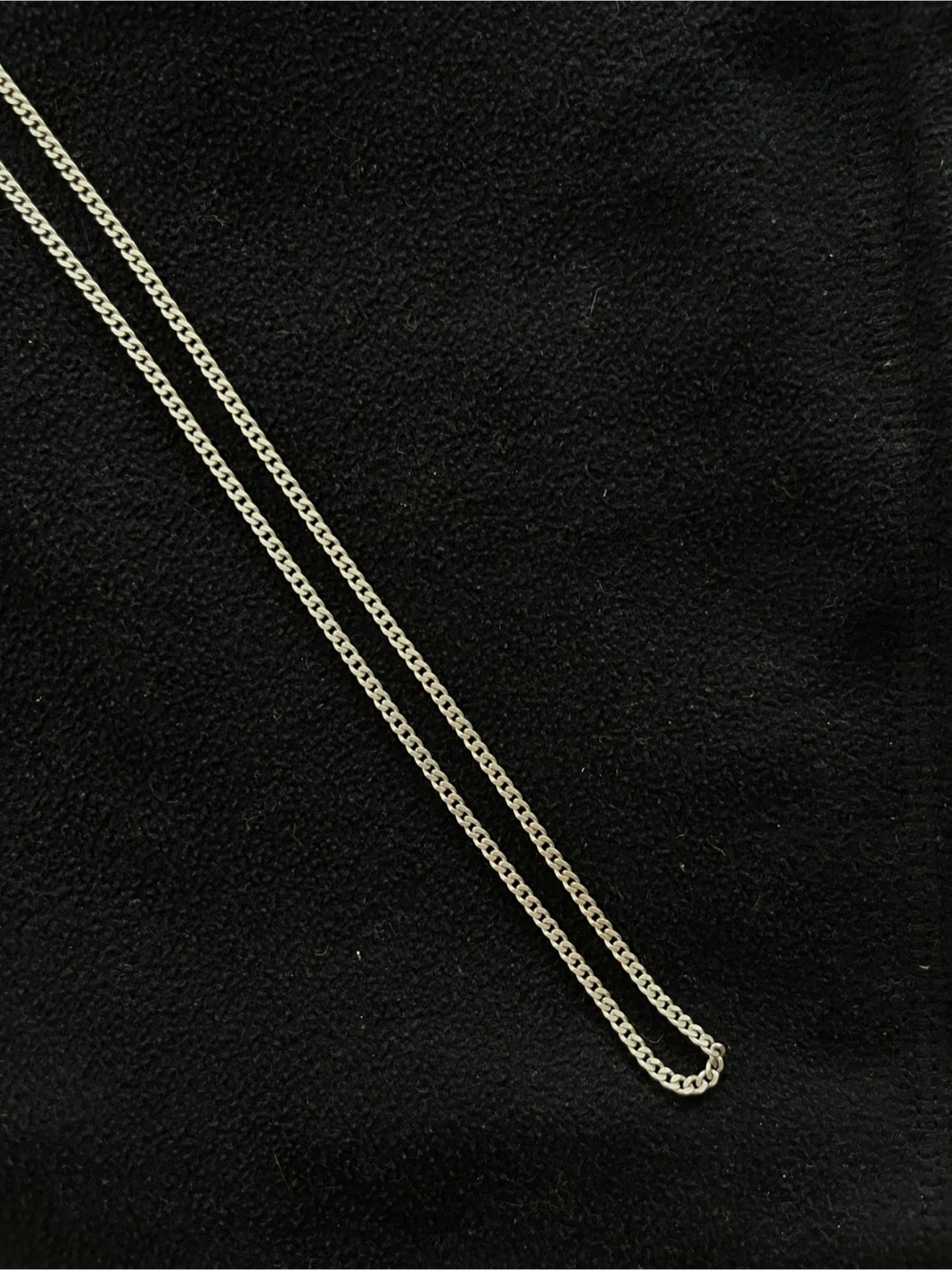 925 Silver Curb Chain Necklace - photo 3