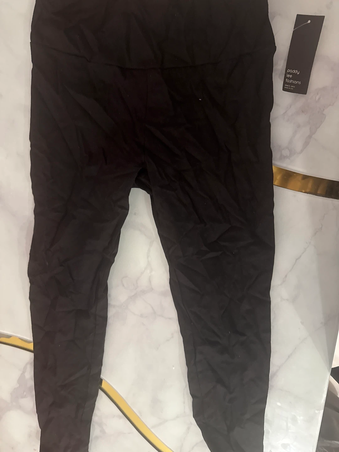 Paddy Fashions Black Leggings size M - photo 2