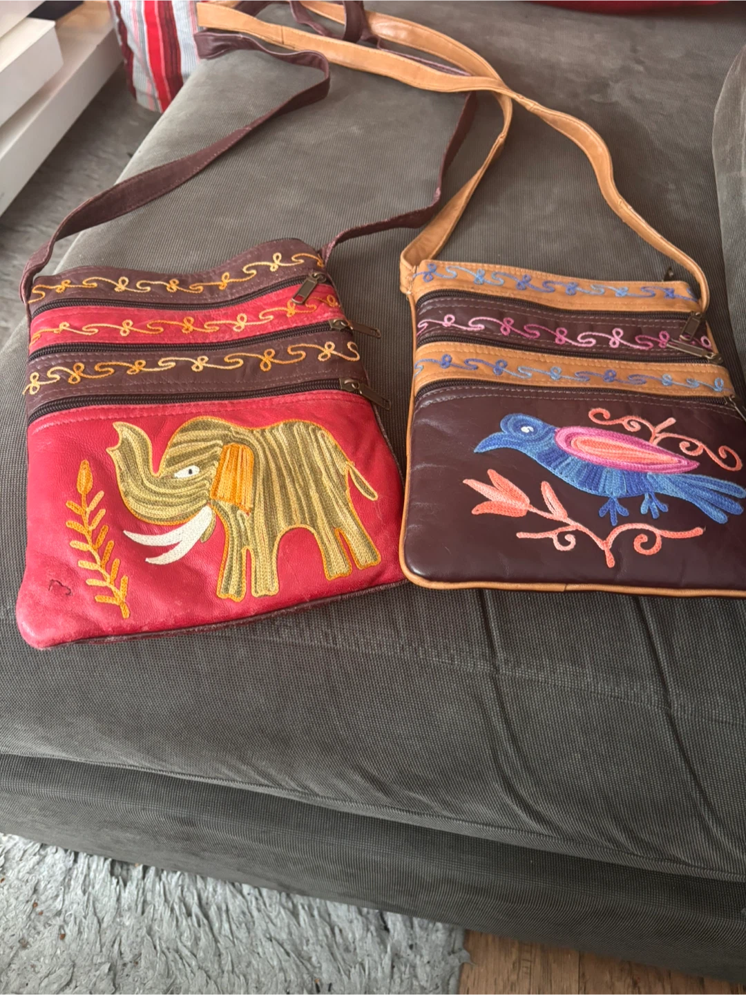 2 Genuine Leather Bags + 3 Belts – Bundle Deal $40 - photo 2