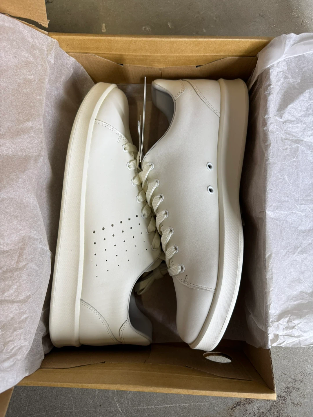 Xiaomi Men's White Leather Sneakers - Size 45 - photo 4