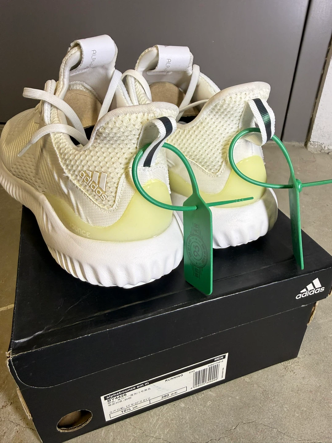 Adidas Alphabounce EM Running Shoes - White - photo 5