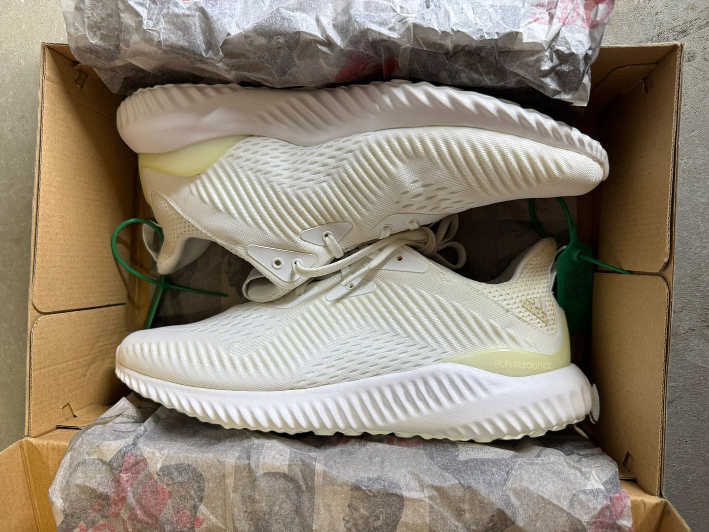 Adidas Alphabounce EM Running Shoes - White - photo 4