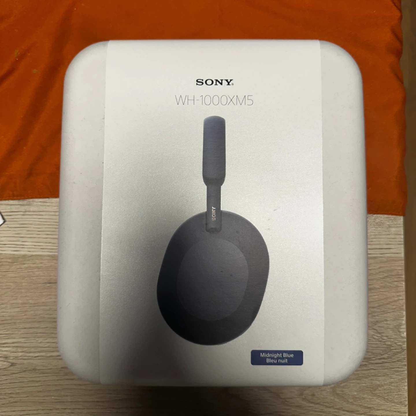 Sony WH-1000XM5 Noise Cancelling Headphones - Midnight Blue