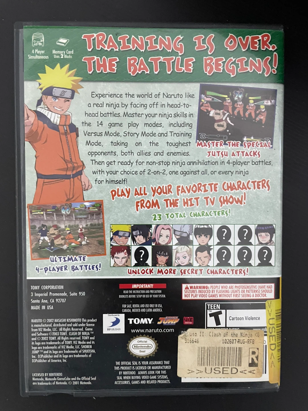 Naruto: Clash of Ninja 2 - Nintendo GameCube - photo 3