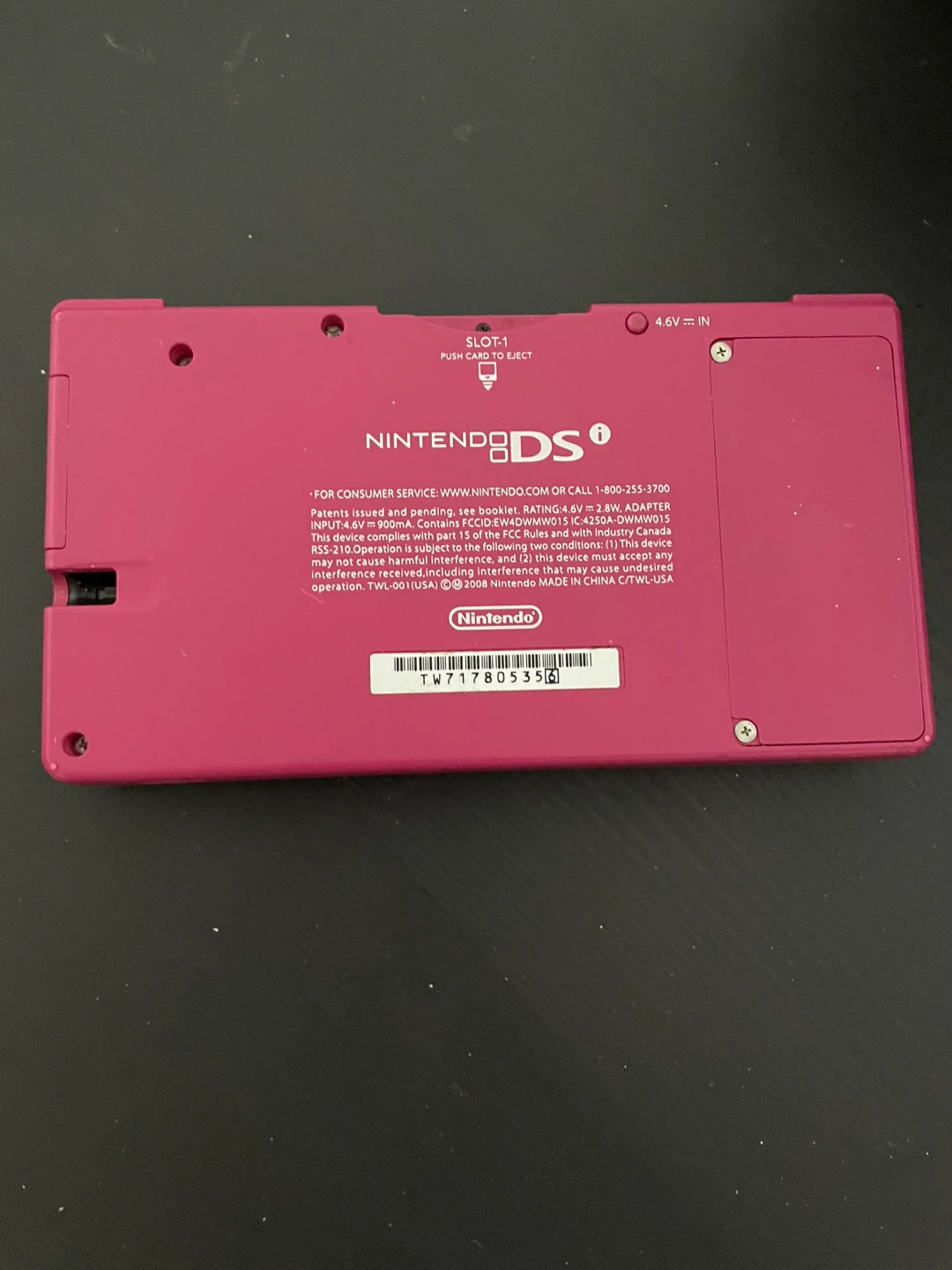 Nintendo DSi pink and two games - photo 4