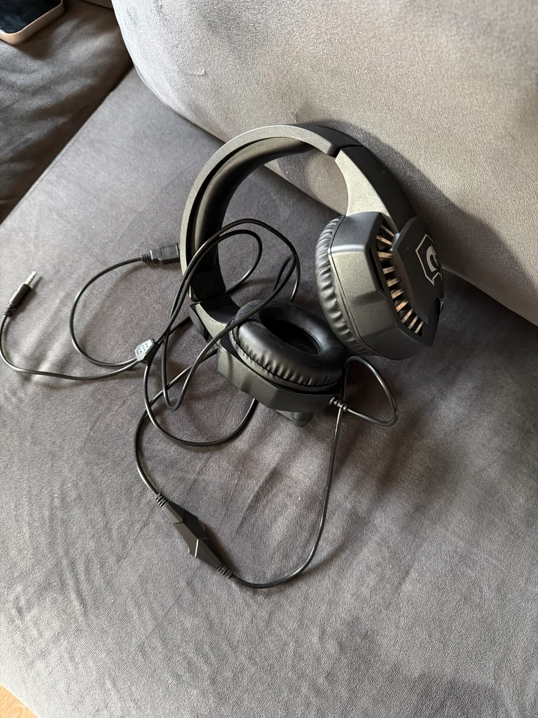 Black Gaming Headphones