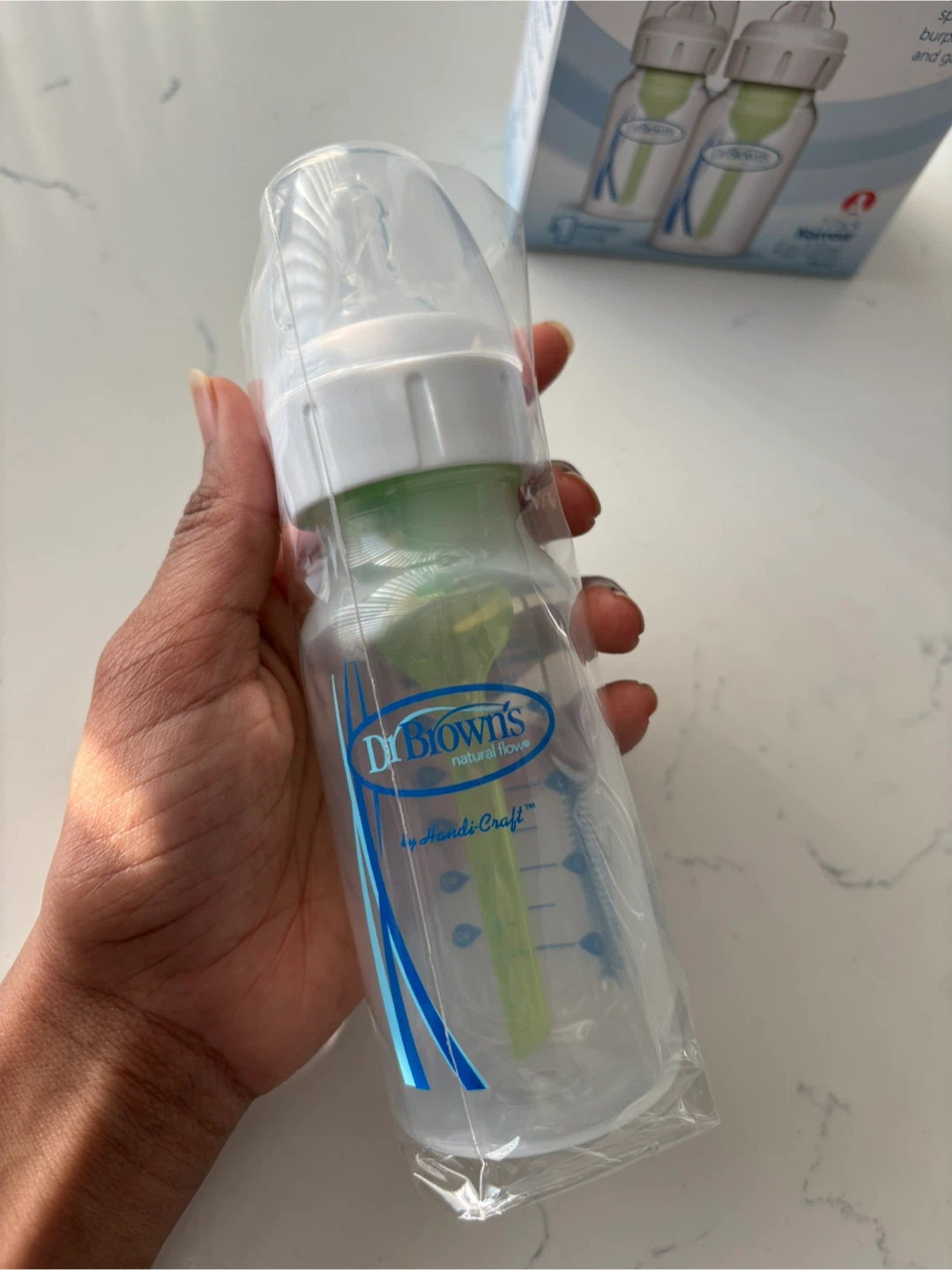 Dr. Brown's Anti-Colic Options+ Narrow Baby Bottles - 2 Pack - photo 3