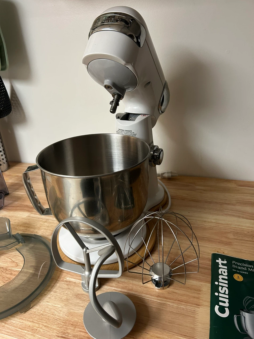 Cuisinart Precision Master Stand Mixer SM-50 Series White - photo 3