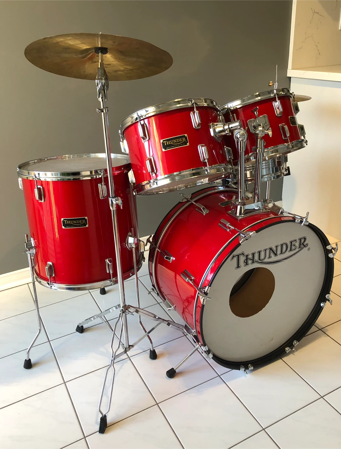 Awesome vintage drum set from the 80’s! - photo 3