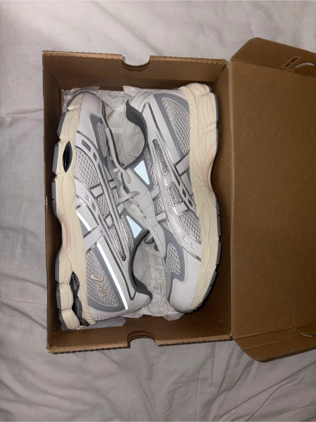 ASICS GEL-NYC 2055 Glacier Grey/White Sneakers US Men's 10