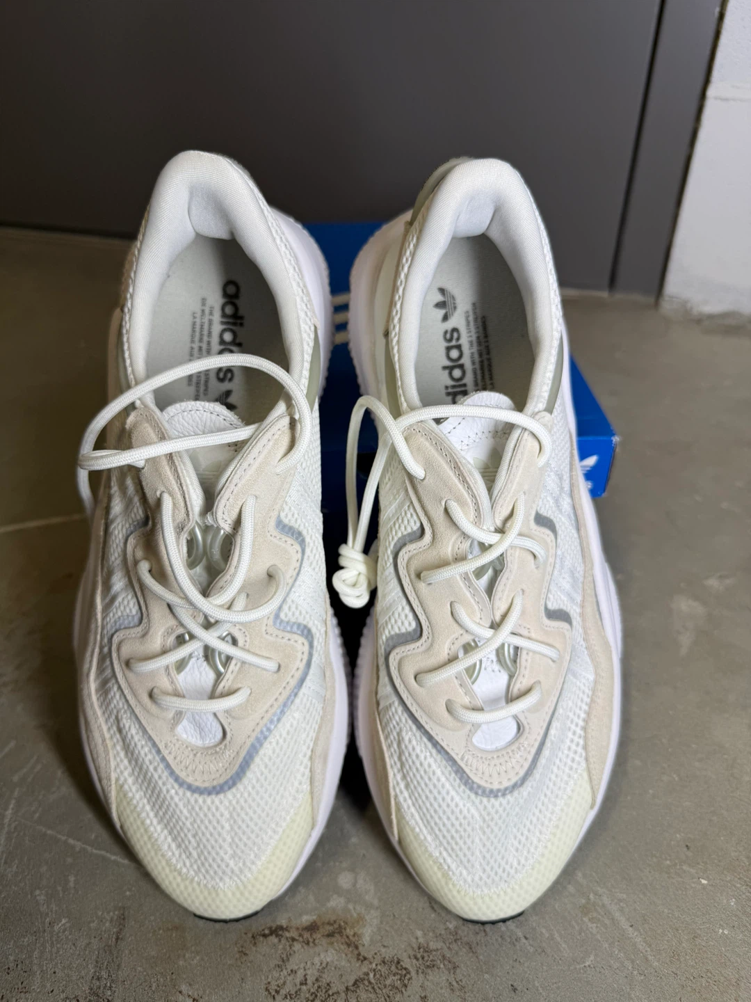 Adidas Ozweego Cream/White Sneakers - photo 5