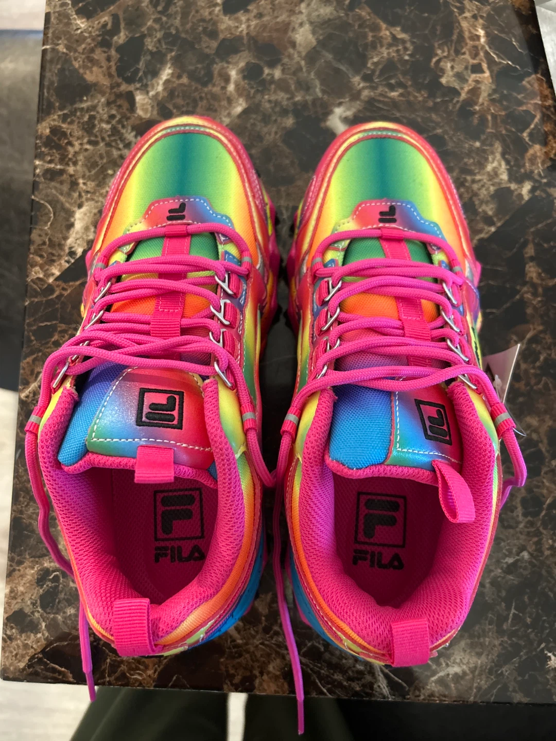 Fila Rainbow Running Shoes - Youth Size 7
