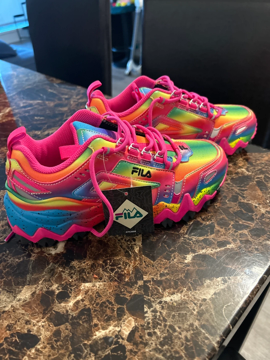 Fila Rainbow Running Shoes - Youth Size 7 - photo 2