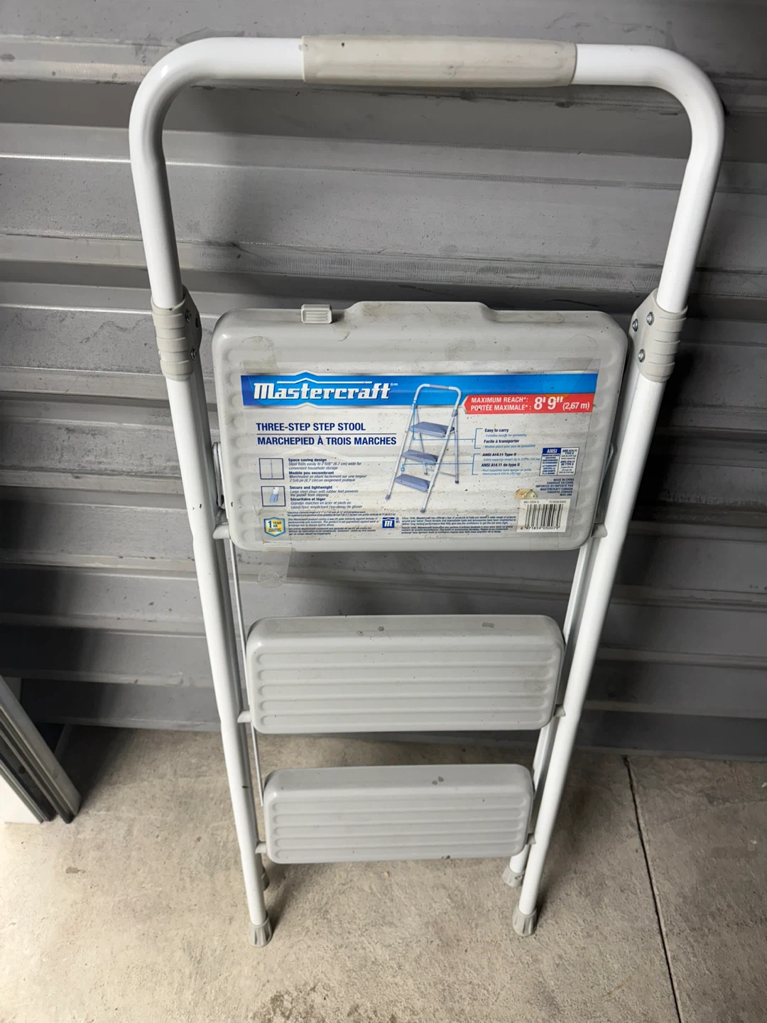 Mastercraft 3-Step Folding Step Stool - photo 3