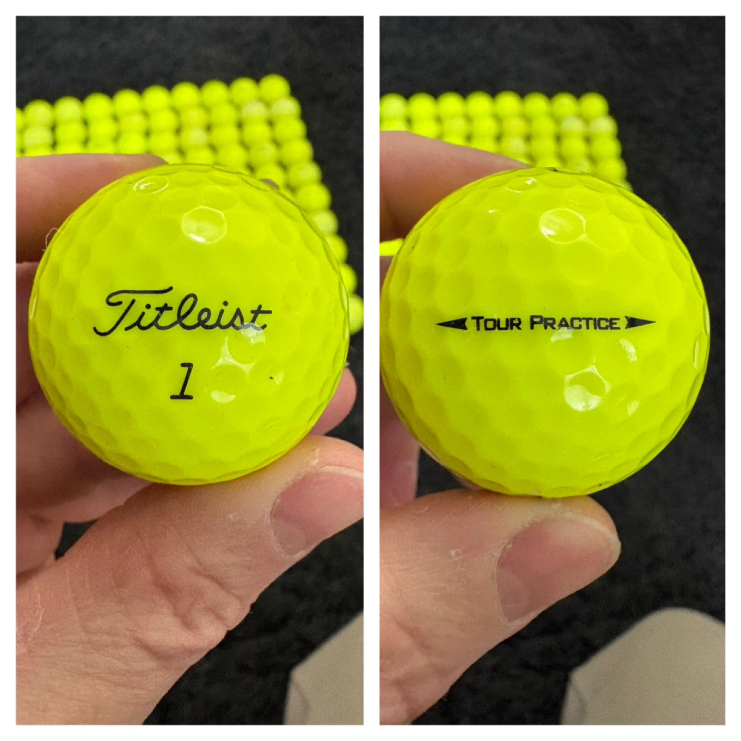 100 Titleist Tour Practice Golf Balls - photo 2