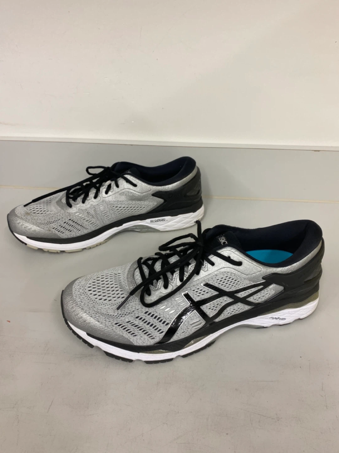 Asics Gel Kayano 24 ‘Silver Black’ Running Shoes Mens - 12.5 - photo 5