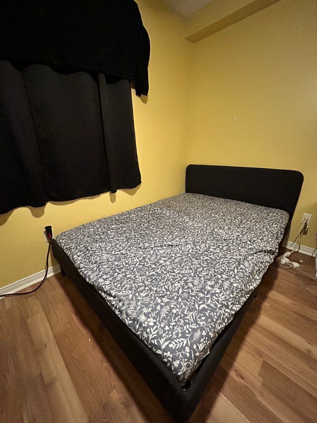 IKEA MALM Bed Frame -Full Size - Black-Brown