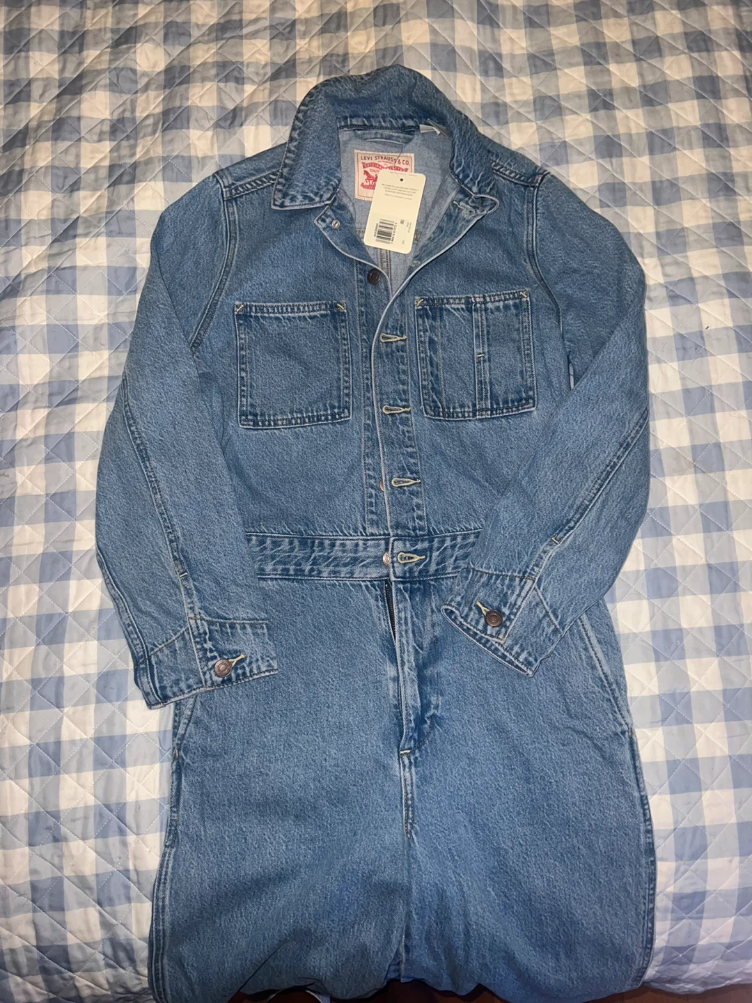 Levi's Denim Jumpsuit Women's xs-s - photo 2