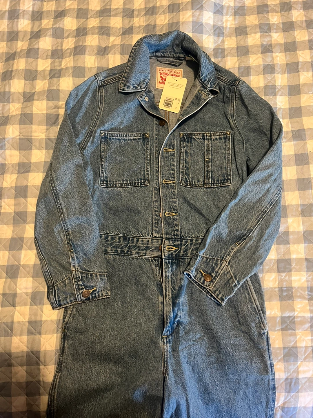Levi's Denim Jumpsuit Women's xs-s - photo 3