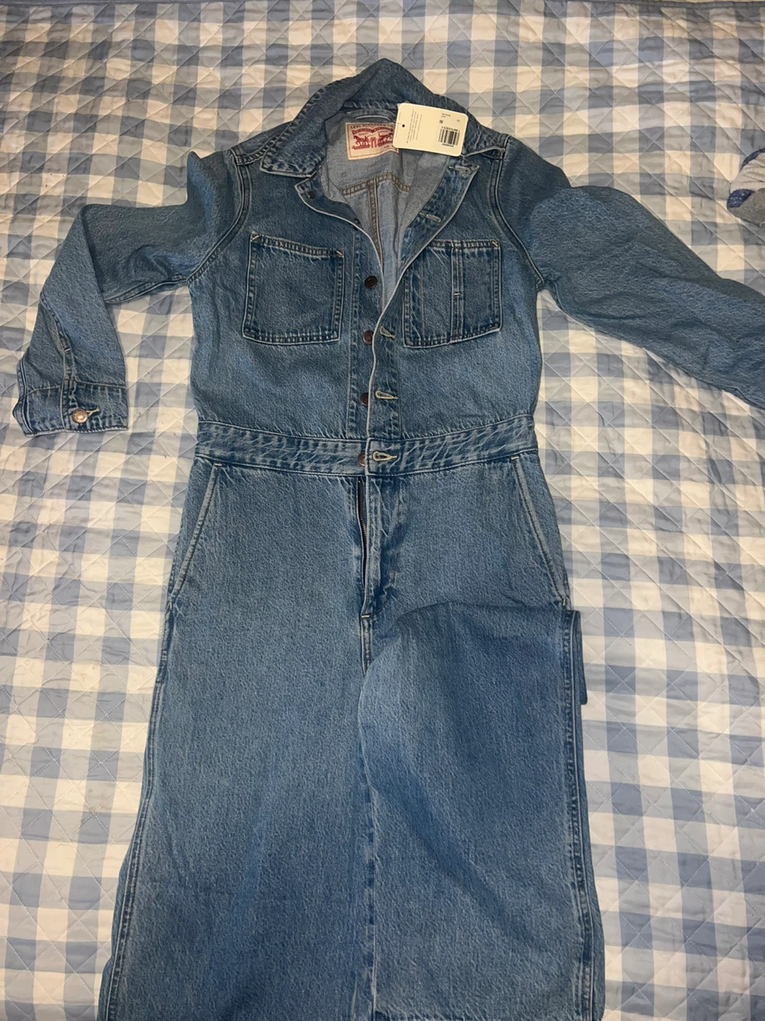 Levi's Denim Jumpsuit Women's xs-s - photo 4