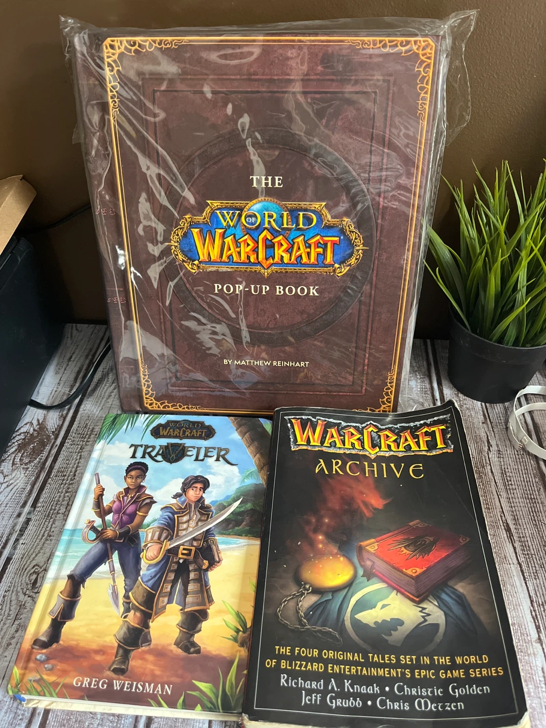 World of Warcraft Pop-Up Book, Traveler, and Archive Books
