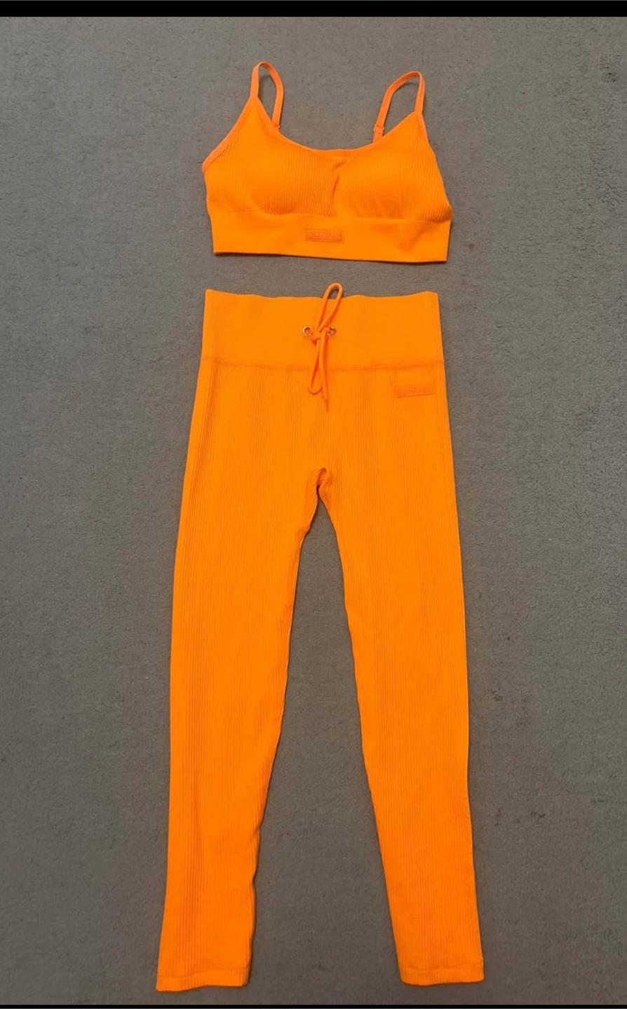 Sommer Ray Orange Athletic Set