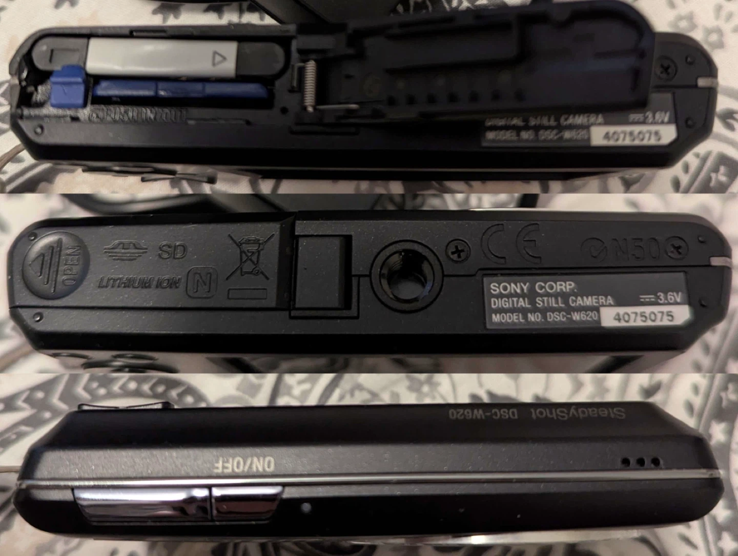 Sony Cyber-shot DSC-W620 14.1MP Digital Camera Black - photo 3