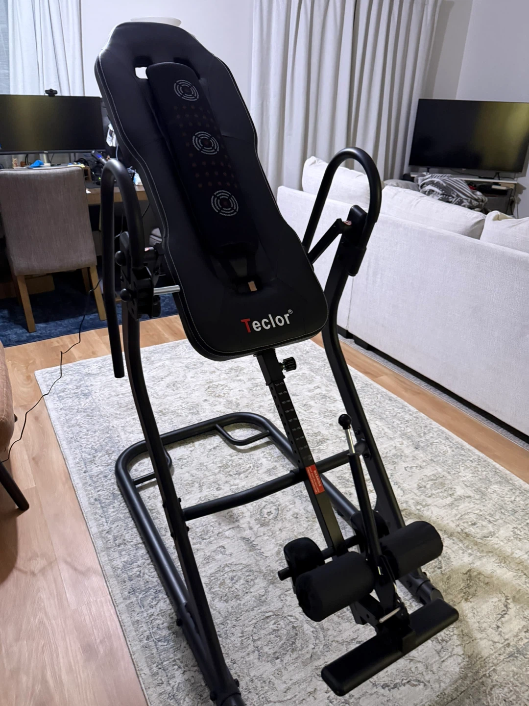 Teclor Inversion Table with Heat and Massage