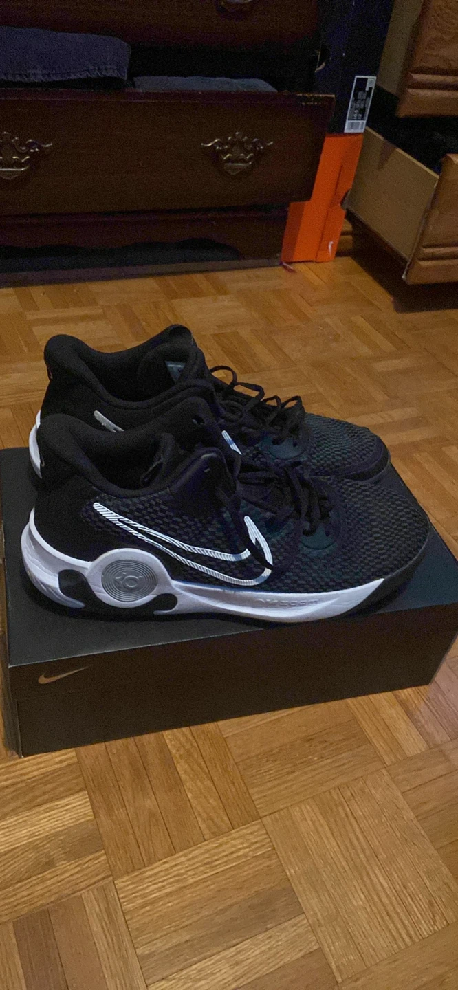 Nike KD Trey 5 IX Basketball Shoes - Black/White