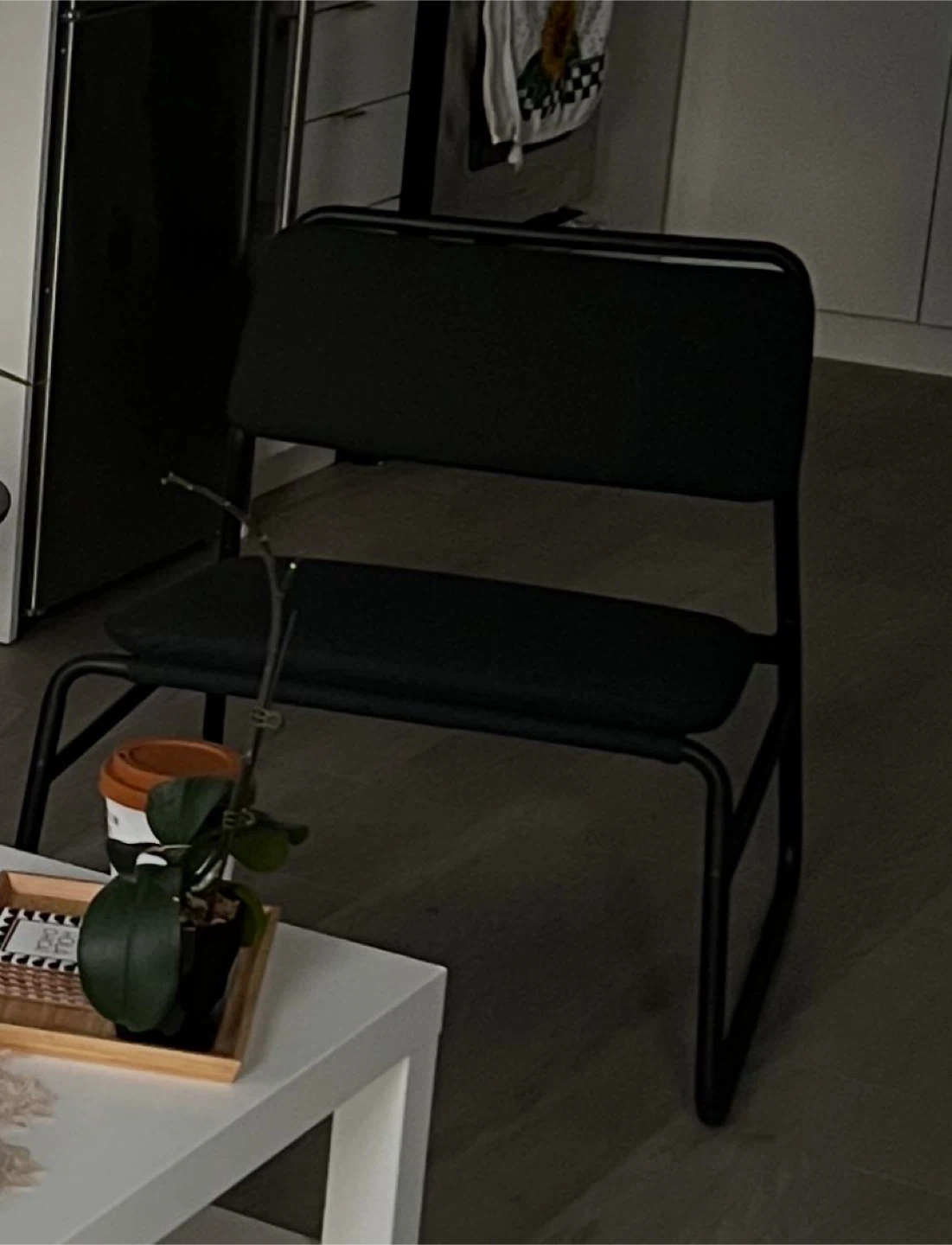 Ikea Linneback Chair, vissle dark grey - photo 5