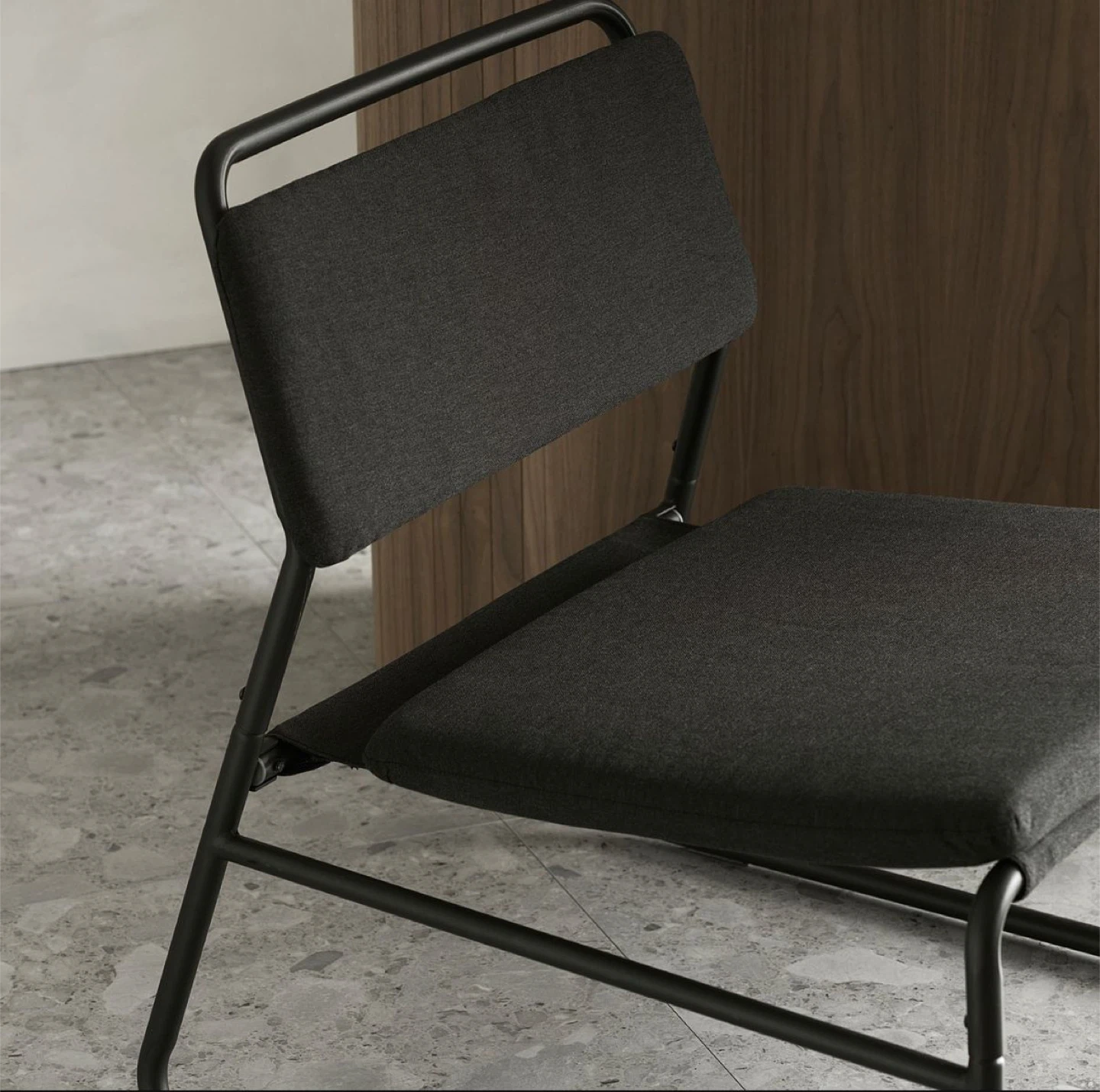 Ikea Linneback Chair, vissle dark grey - photo 4