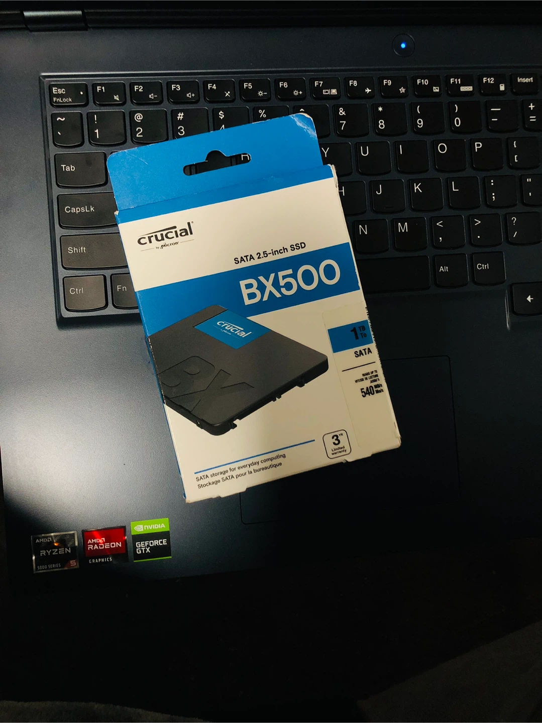 Crucial BX500 1TB SATA 2.5-inch SSD