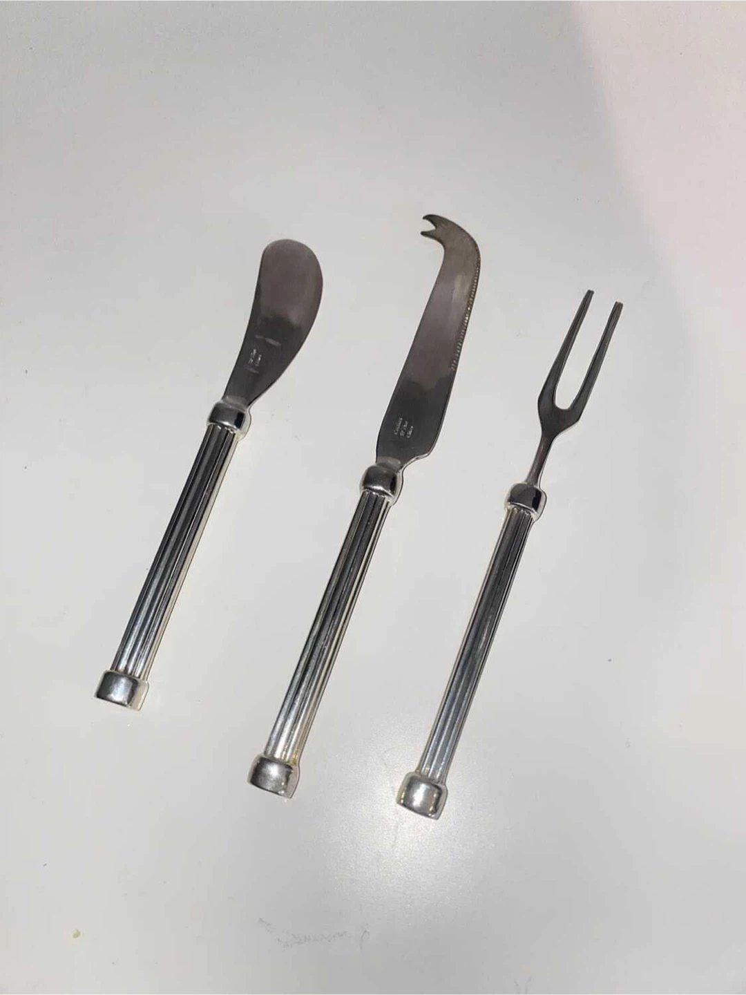 Silver plated serving set vintage