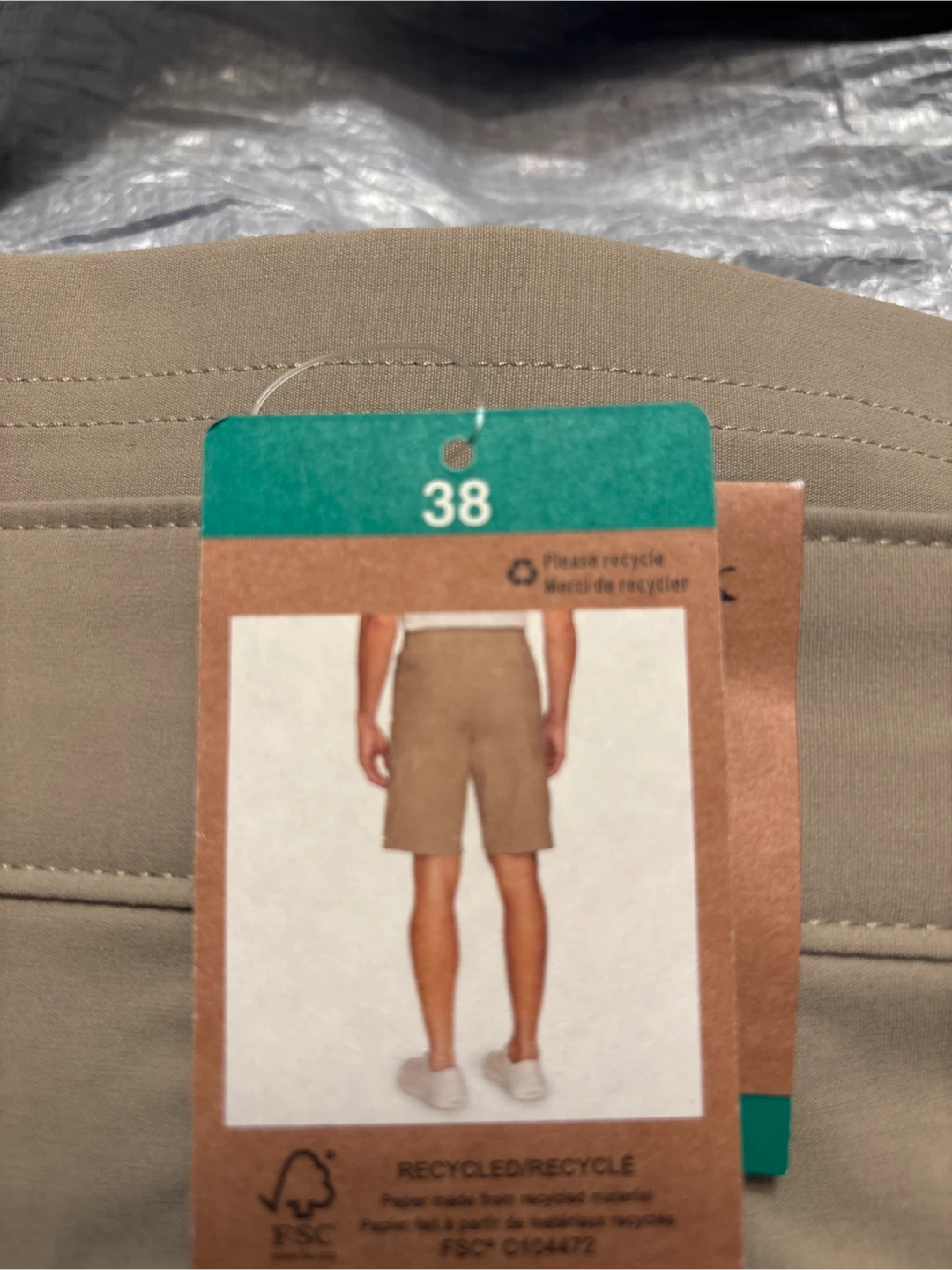 2pc Eddie Bauer & GAP Men's Chino Shorts - Size 38 - photo 5