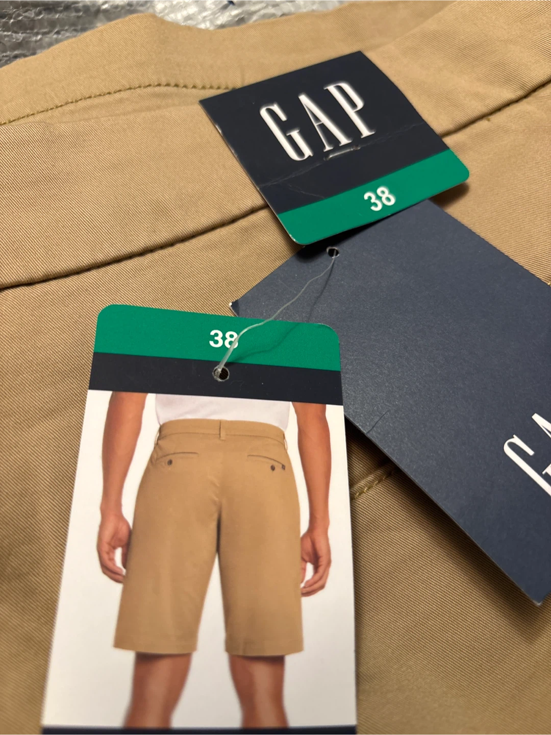 2pc Eddie Bauer & GAP Men's Chino Shorts - Size 38 - photo 4
