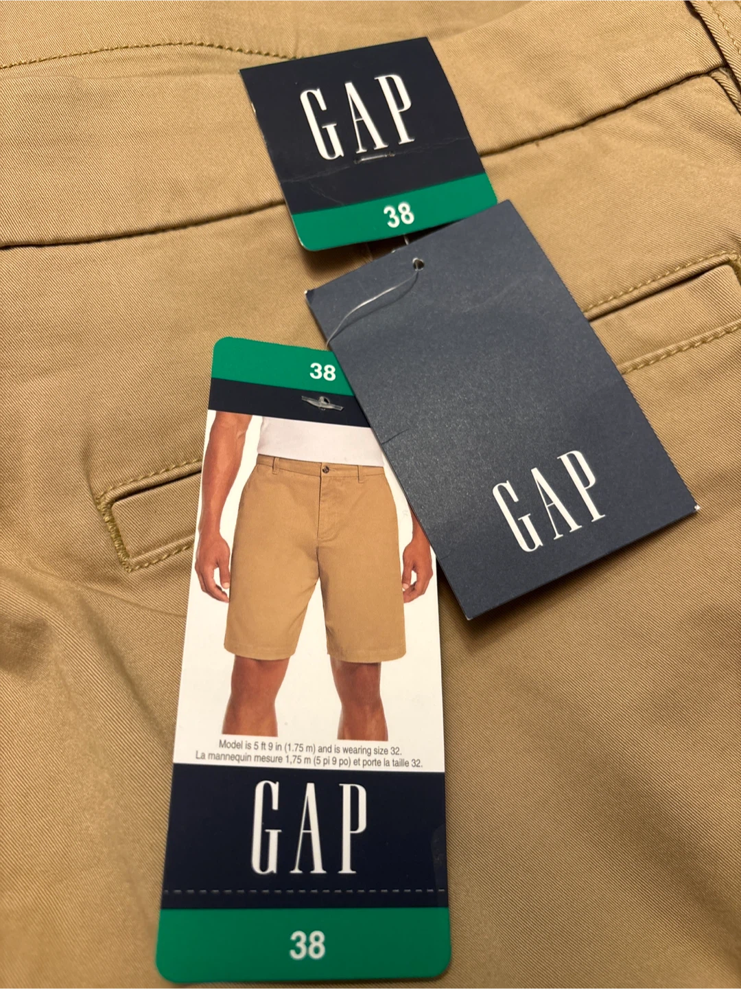 2pc Eddie Bauer & GAP Men's Chino Shorts - Size 38 - photo 3