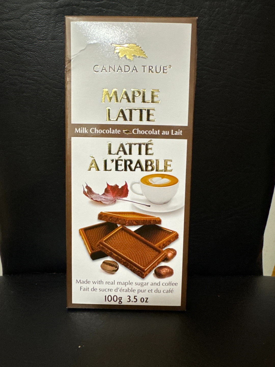 Canada True Maple Latte Milk Chocolate 100g