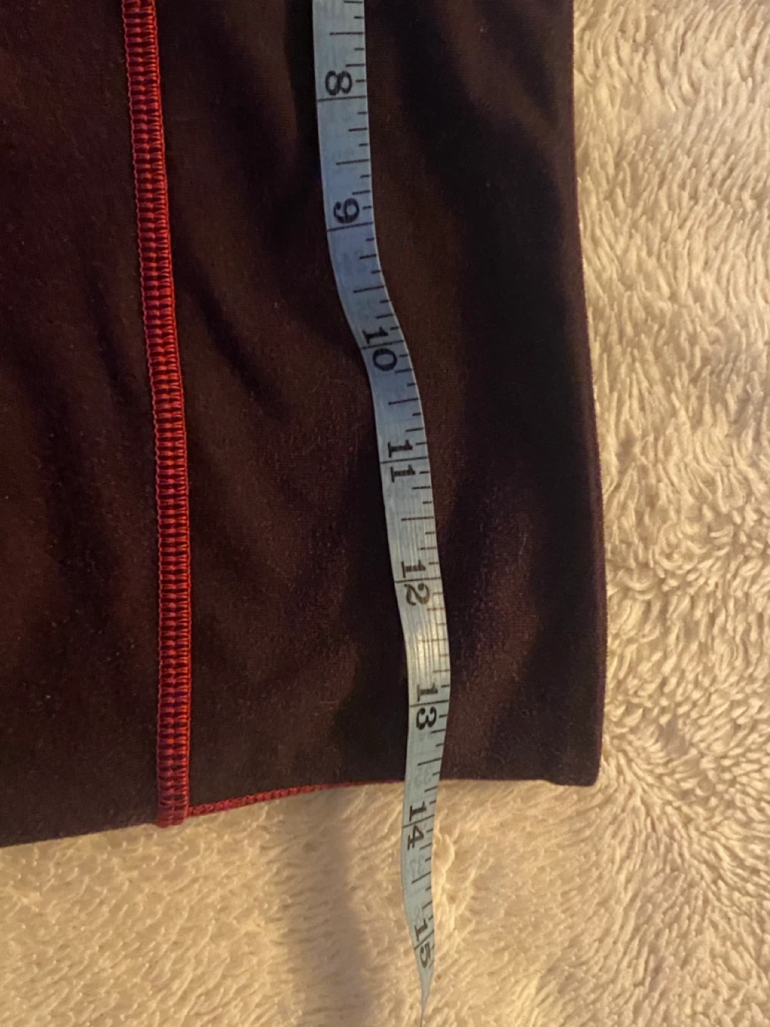Lululemon Unique Burgundy Ombre Leggings - size 6 - photo 3