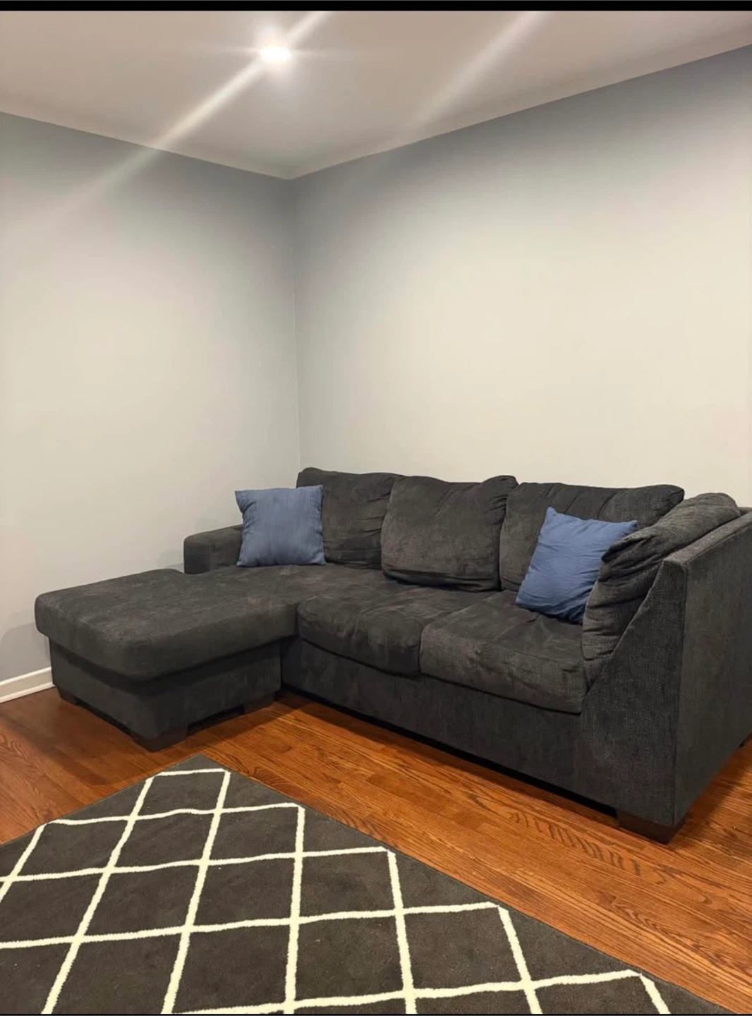 Charcoal Gray Sectional Sofa