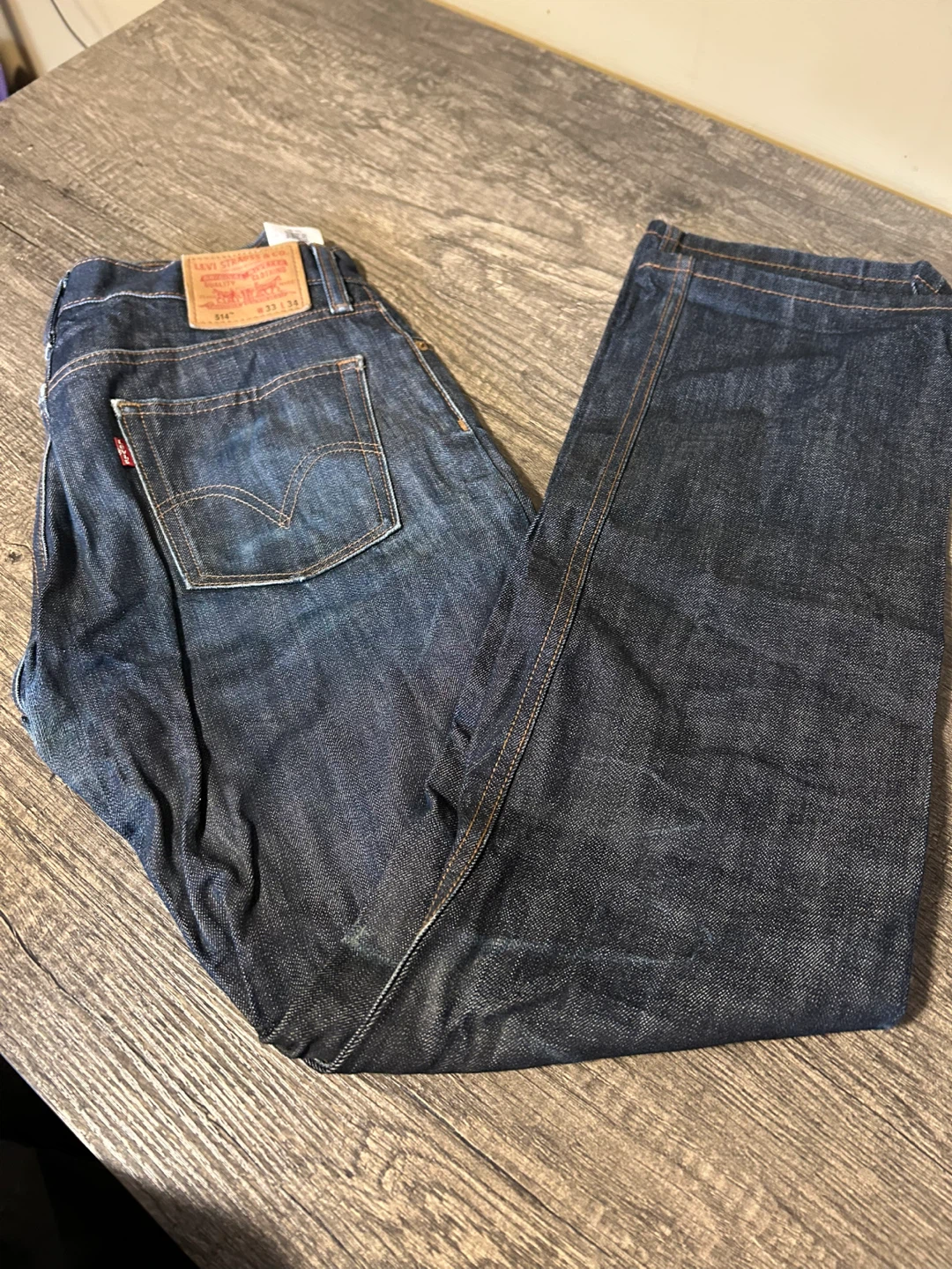 Levi's 514 Slim Straight Jeans - W33 L34 #2 - photo 5