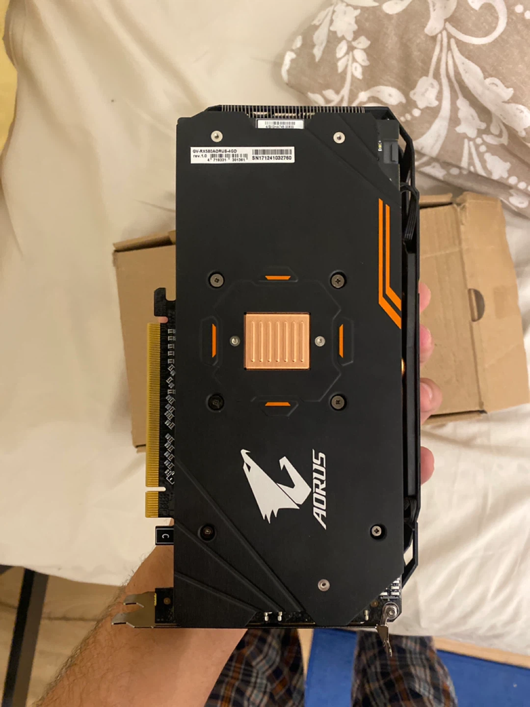 Gigabyte RX580 4GB - photo 2
