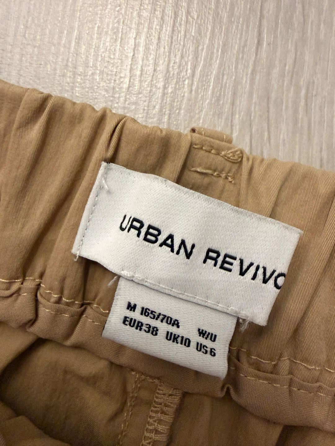 URBAN REVIVO Tan Cargo Midi Skirt - Size M - photo 2