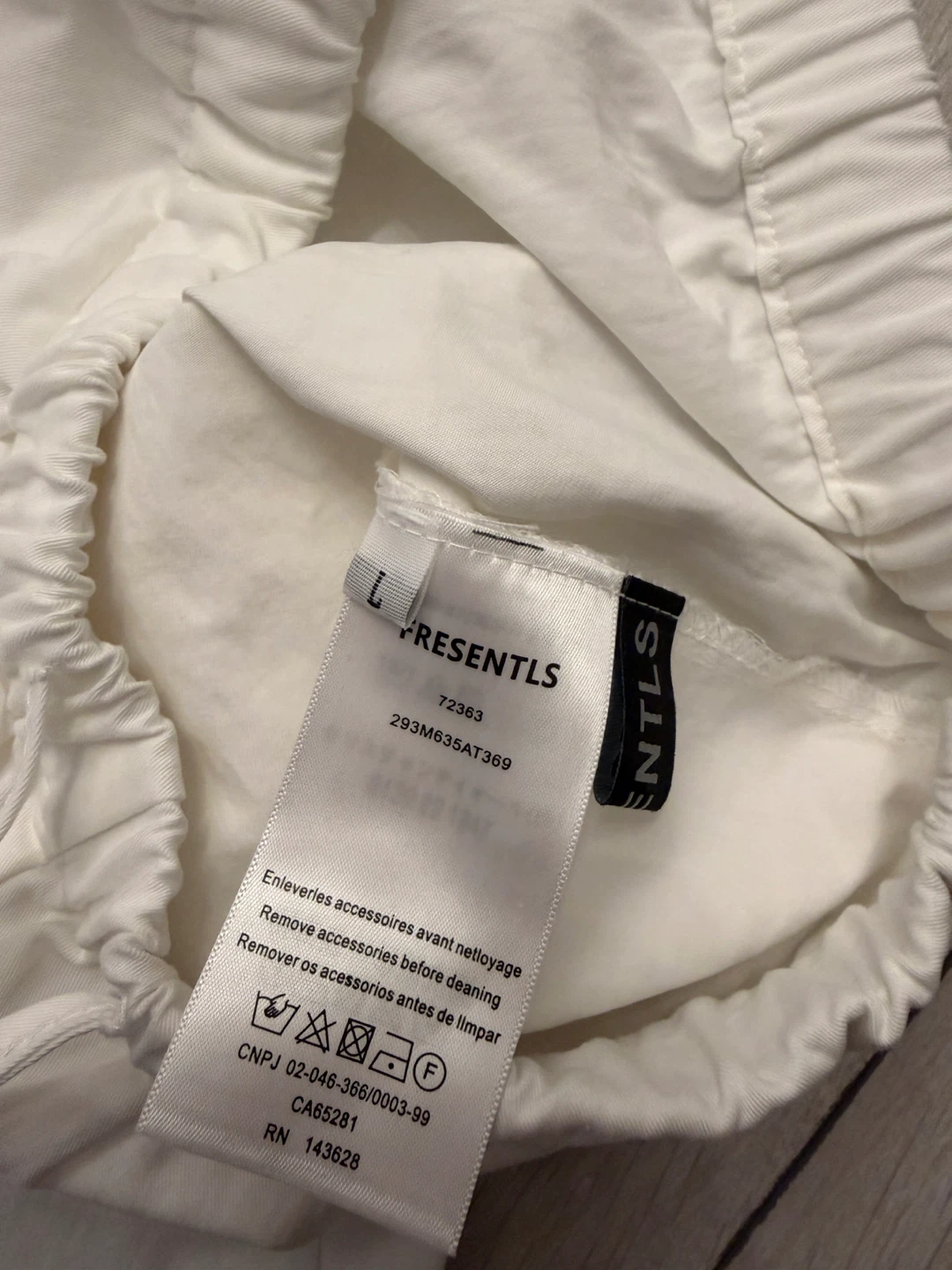 REPRESNTLS White Wide Leg Pants Size L - photo 2