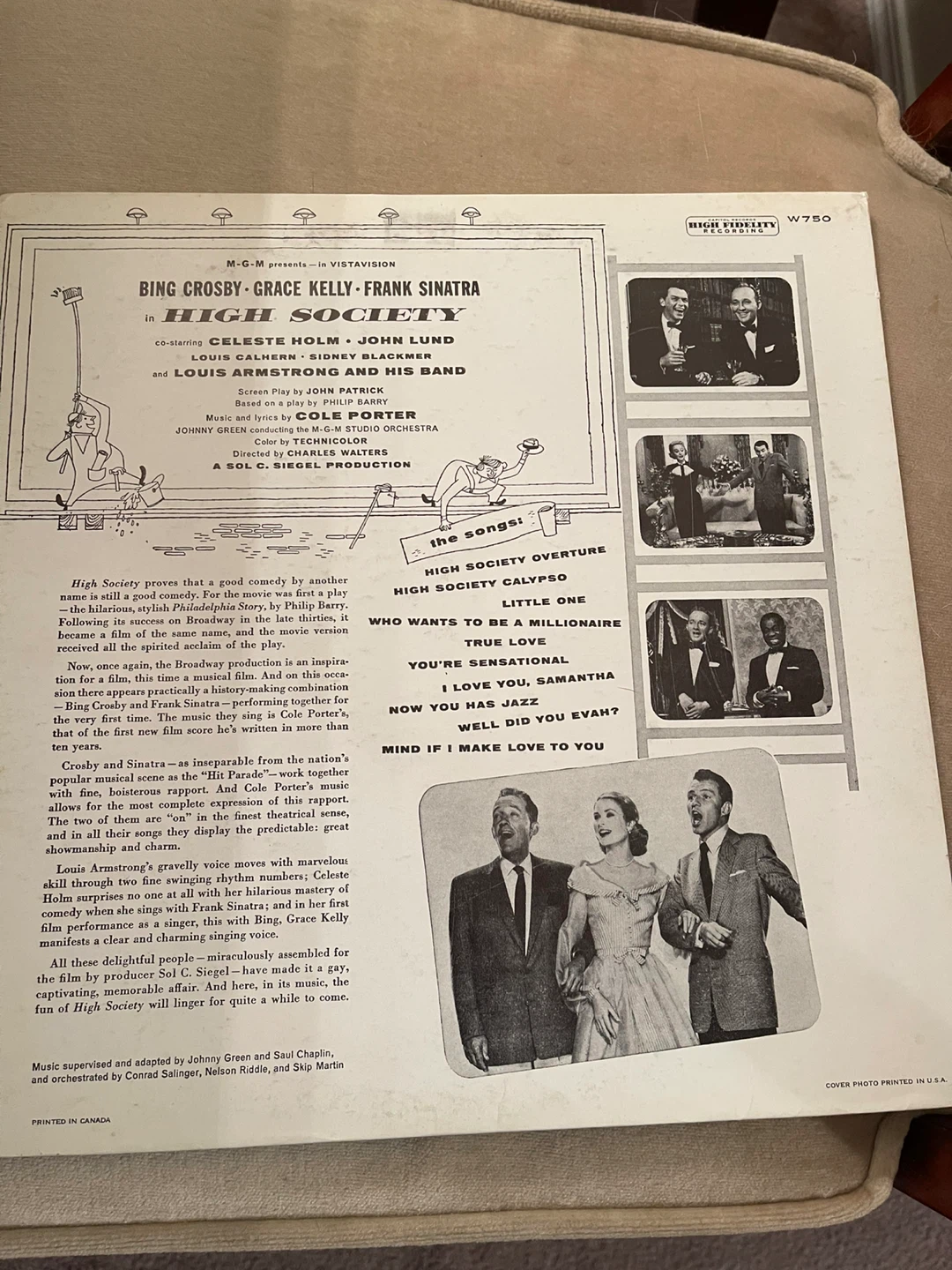 High Society Soundtrack Album - photo 2