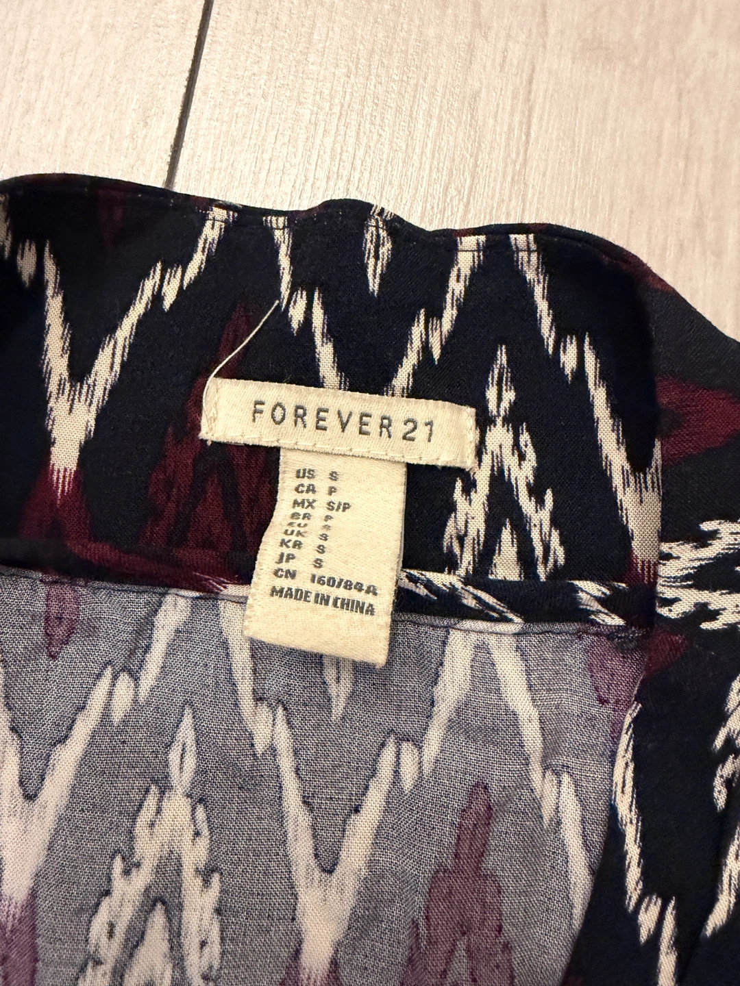 Forever 21 Women's Patterned Open-Front Blazer - photo 2
