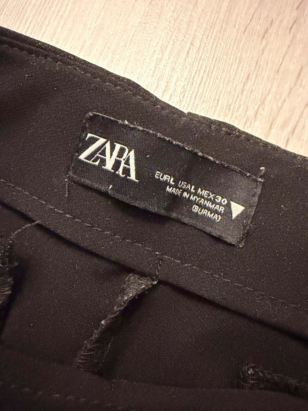 ZARA Black Pants - Size L - photo 2