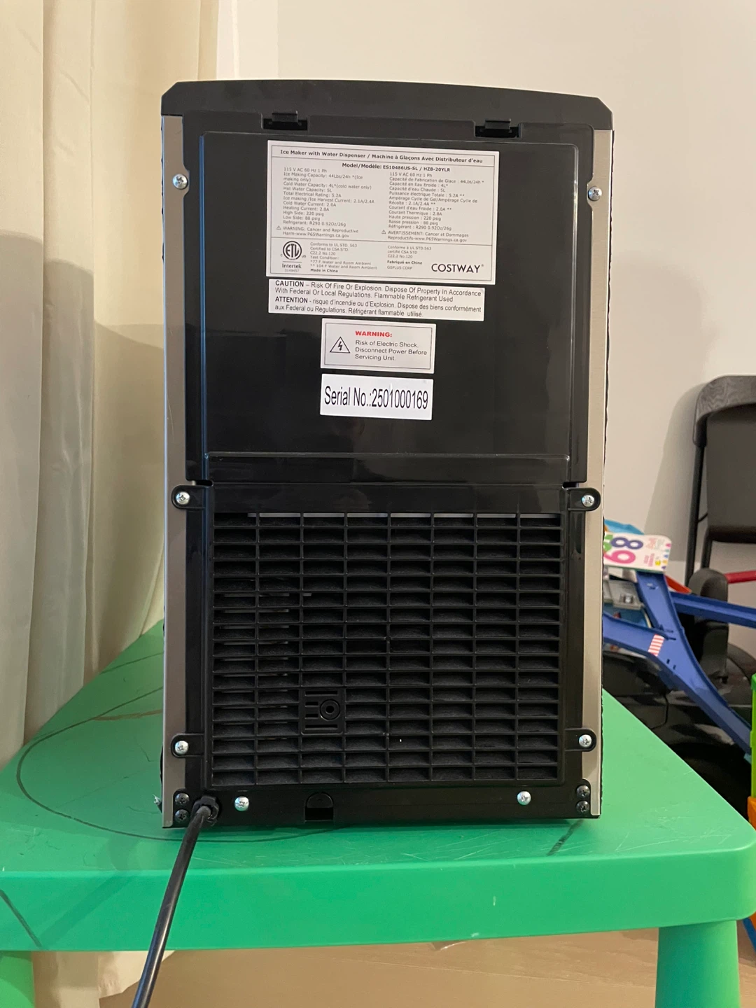 Costway Ice Maker and Water Dispenser - photo 4