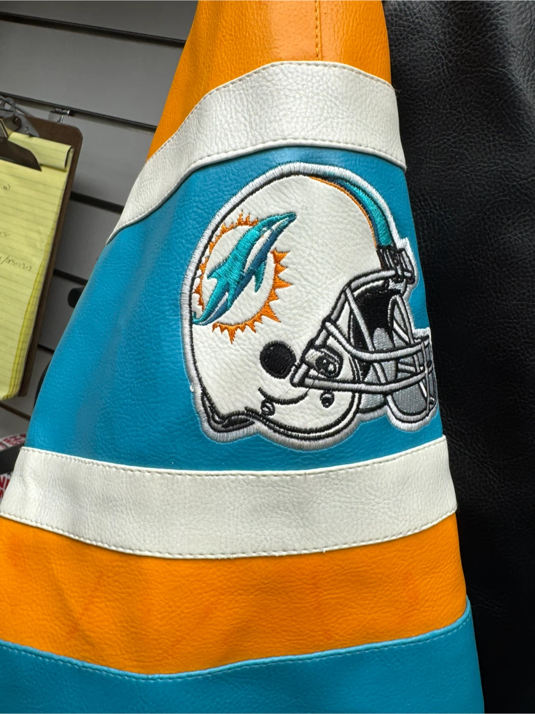 Miami Dolphins NFL Letterman Jacket - XL - photo 3