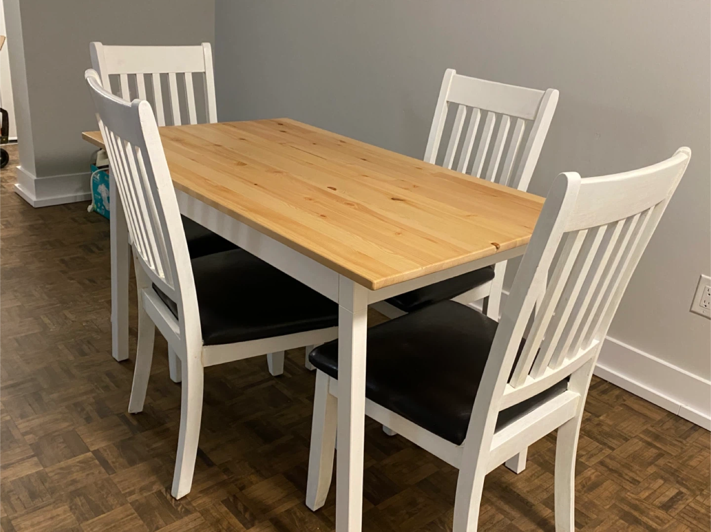 IKEA Dining Table and 4 Chairs - photo 2